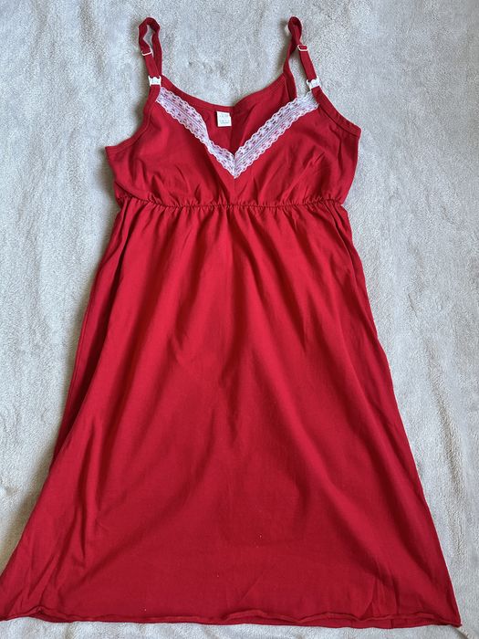 Комплект с халату (з начісом) та сорочки для годування в пологовий