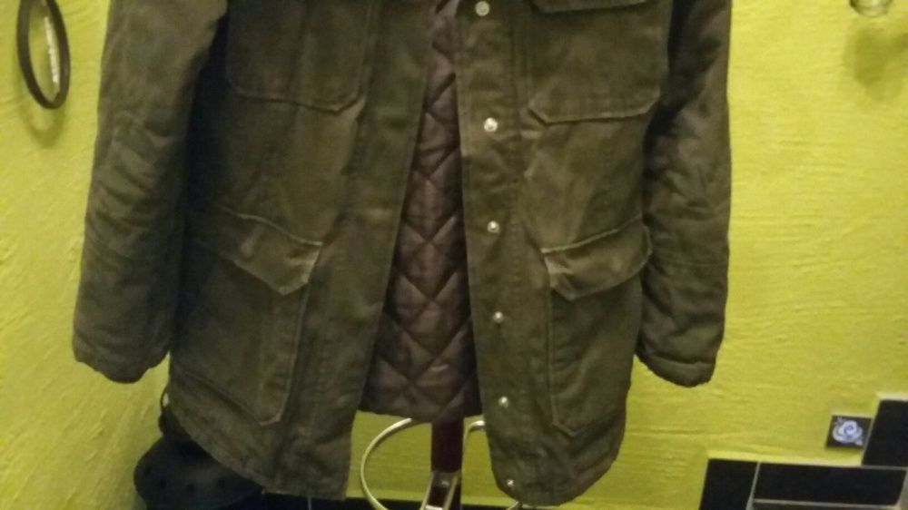 Kurtka parka khaki/oliwka 34 (XS)