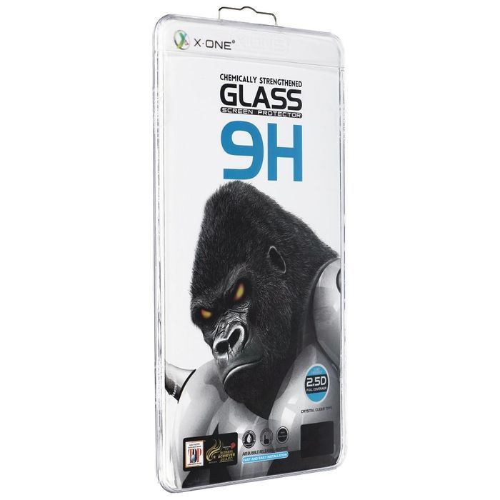 Szkło hartowane X-ONE Full Cover Extra Strong Crystal Clear - do SAMSUNG A57 5G (full glue) czarny
