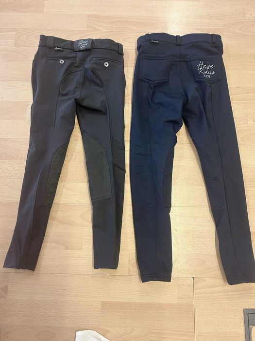 2 PARES DE CALÇAS PARA EQUITAÇÃO