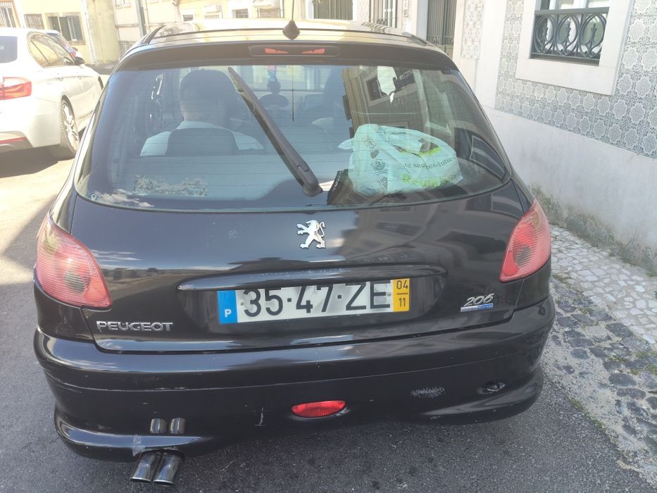 Peugeot 206 teto panorâmico 1.4 gasolina