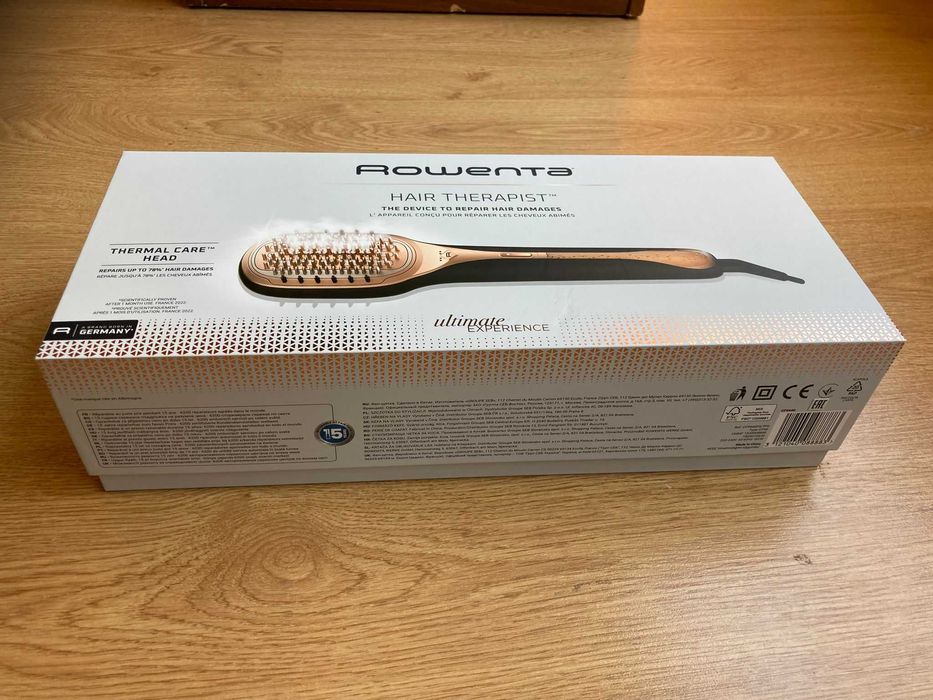 HAIR THERAPIST Rowenta Escova Reparadora/Alisadora Cabelo - como NOVA