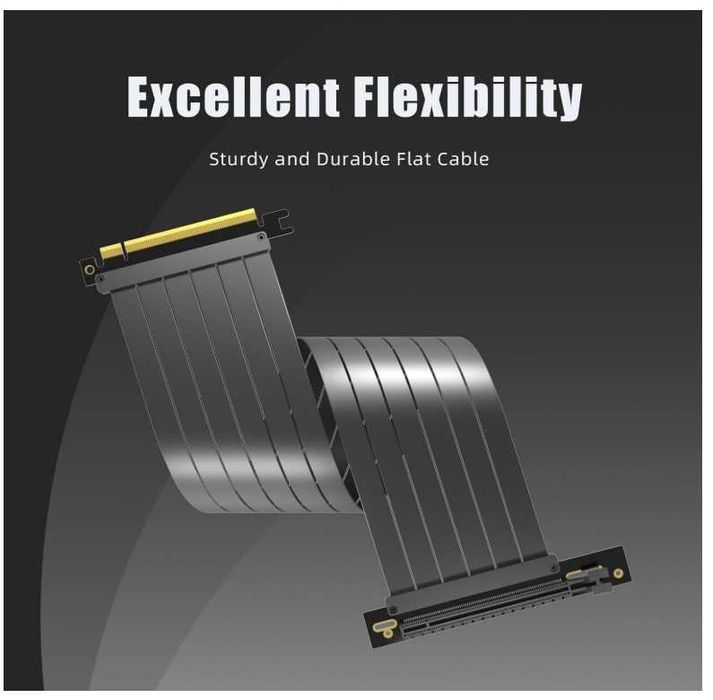 Cabo Extensor PCIe 3.0 GLOTRENDS 30 cm – Riser GPU