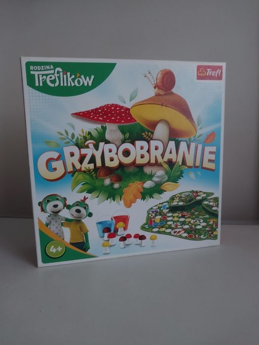 Gra planszowa grzybobranie dziecięca