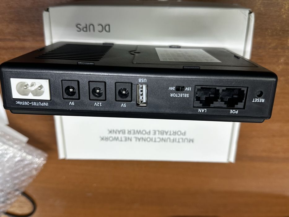 ББЖ для роутера DC1018L, міні UPS