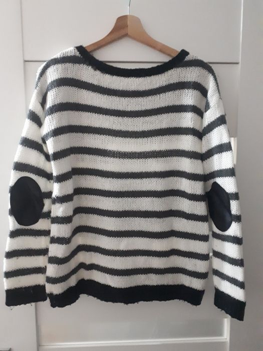 Sweter w paski Sinsay