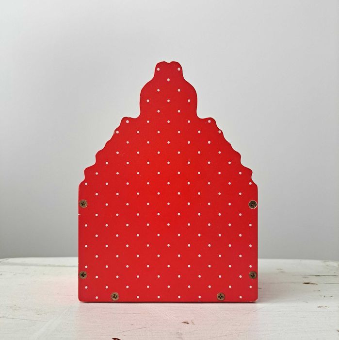 Krecik drewniany kalendarz na biurko