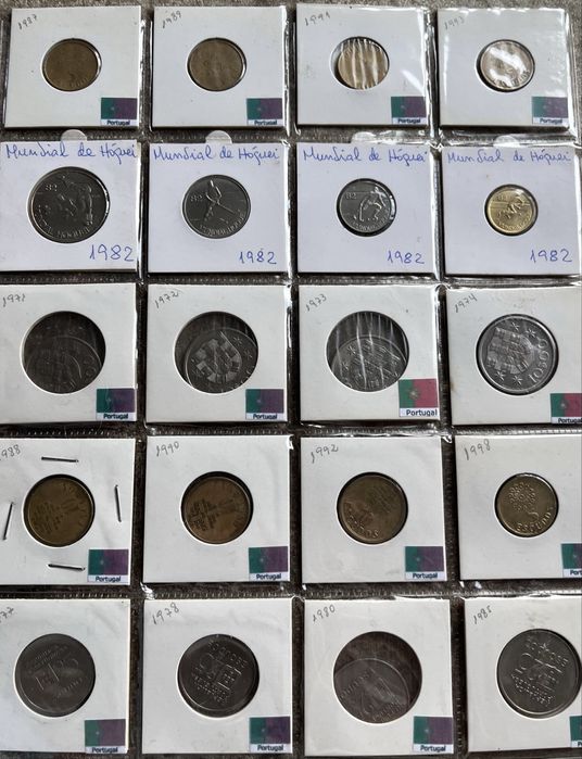 Álbum de Coleção Organizado: Monarquia, Escudos, Angola e Estrangeiras