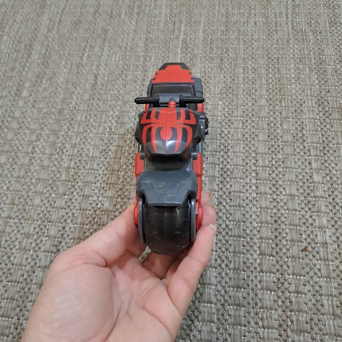 Мотоцикл спайдермена,машина пожежна