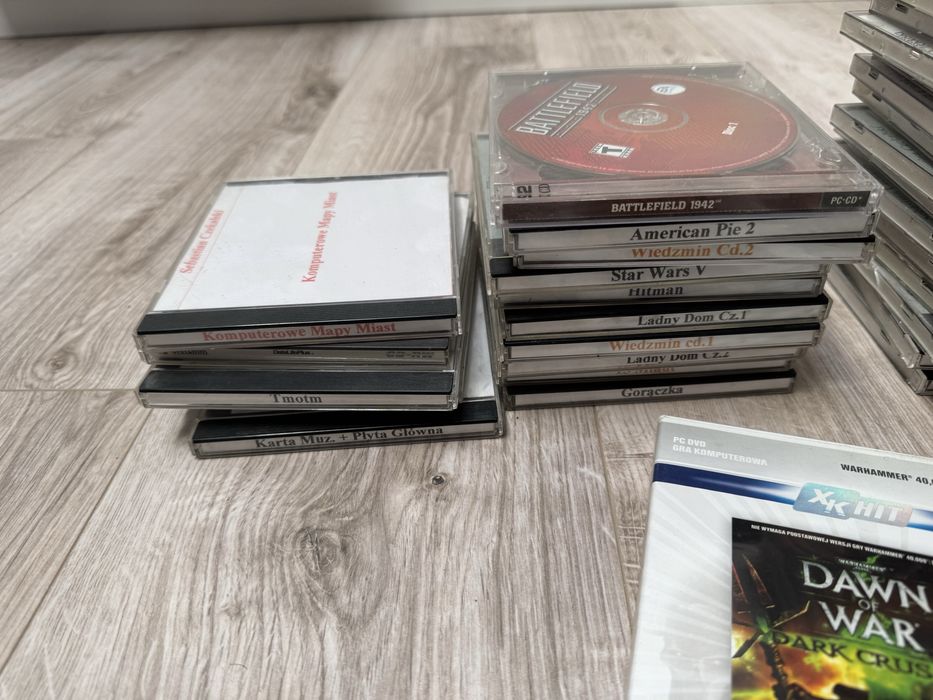 Mega zestaw starych plyt cd