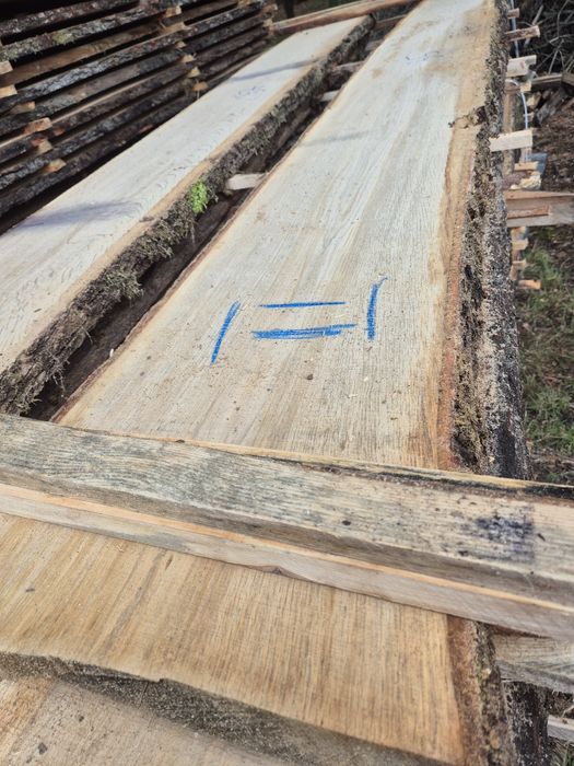 Tarcica dębowa po  suszarni próżniowej.