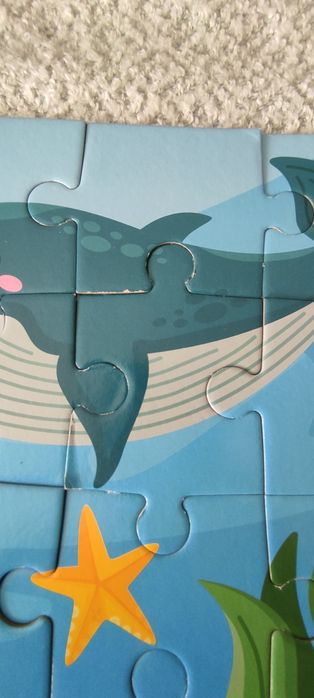 Puzzle baleia itotal +3 anos