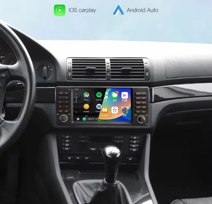 Rádio BMW E39/X5 E53 Android (Novo)