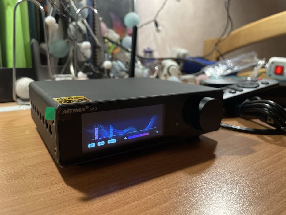 Нова ревізія підсилювача звуку AIYIMA A80 Bluetooth 5.1 (новий)