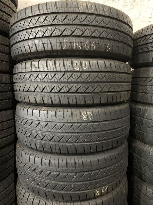 Шини б/у всесезонные 215/65 R16c GoodYear Vector4S Cargo