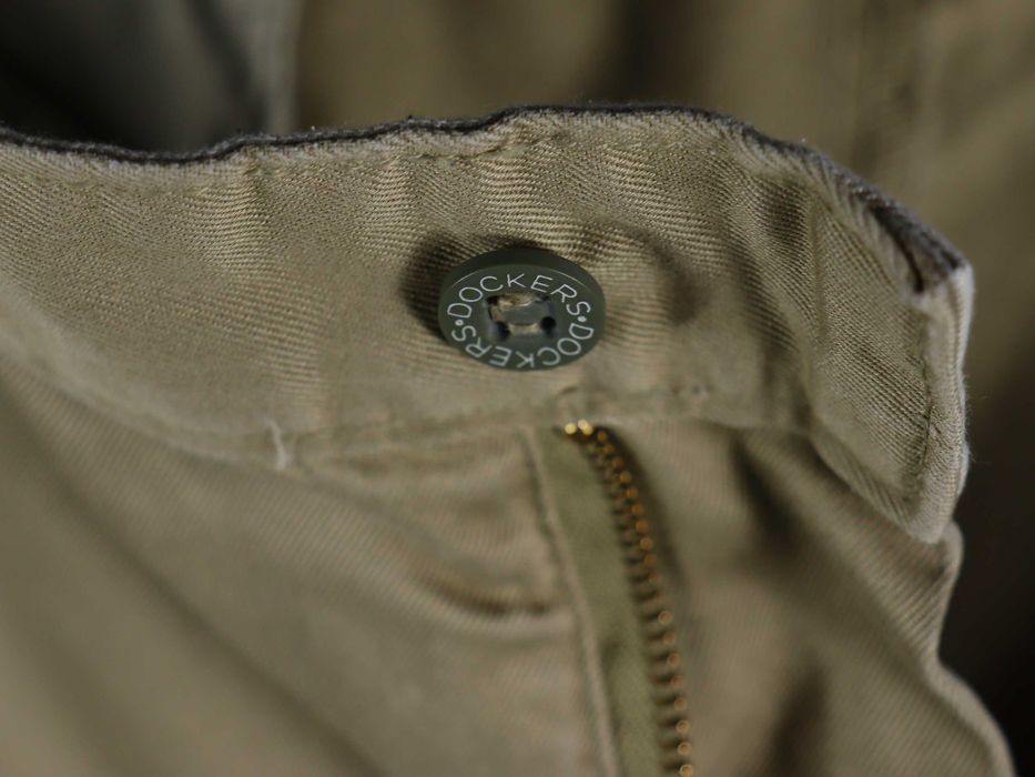 Dockers by Levi's klasyczne khakis chino chinosy męskie luźne M L W33