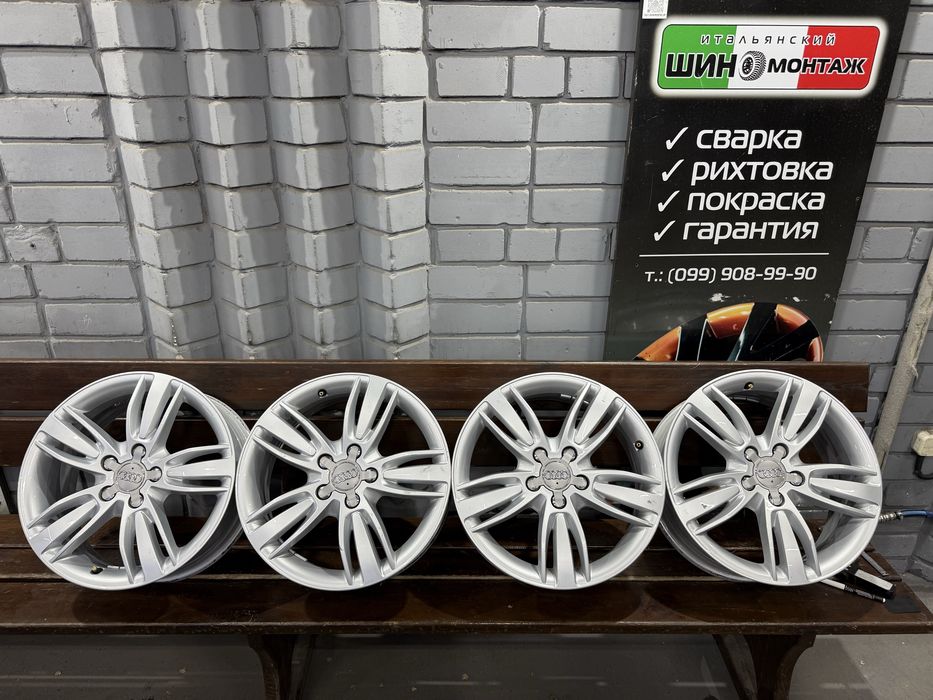 99 Оригинальные литые диски Audi Q3 5/112 R17 et33