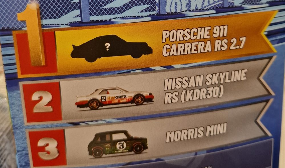Hot Wheels - Mistery Models N1, N2 e N3
