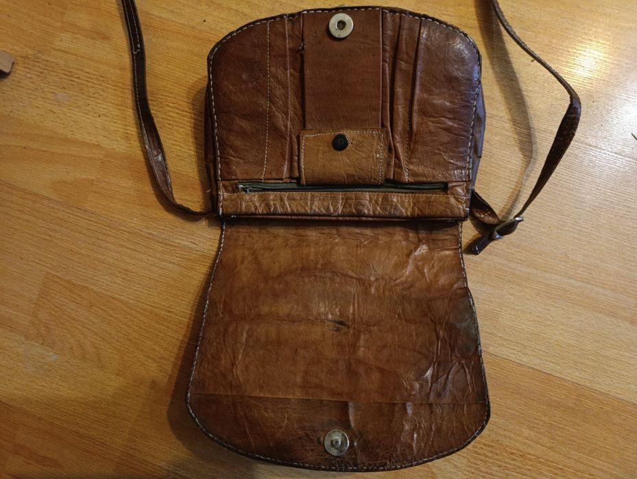 Шкіряна сумка крокодил