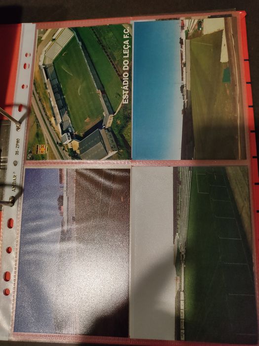 postais estádio do Leça FC