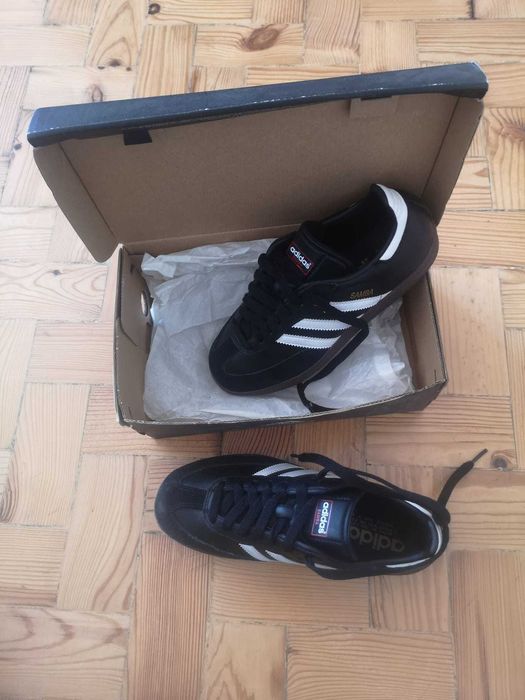 tênis ADIDAS Samba 37,5 preto  - 100% novos, nunca usados