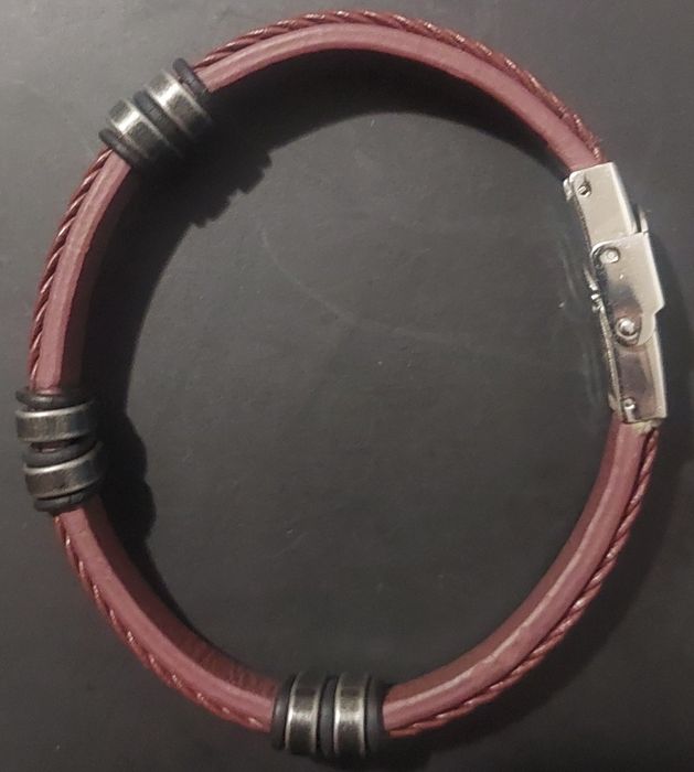 Pulseira homem castanha