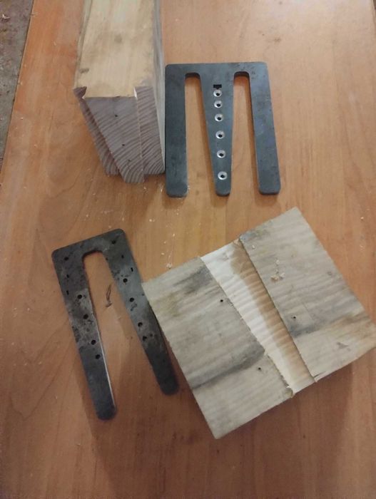 Szablon do frezowania połączeń ciesielskich, dowolne rozmiary belki.