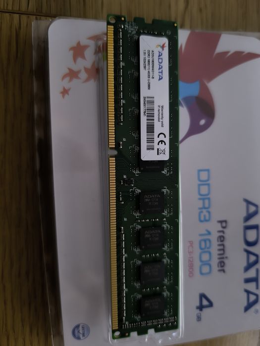 Pamięć RAM Adata 4GB DDR3 1600