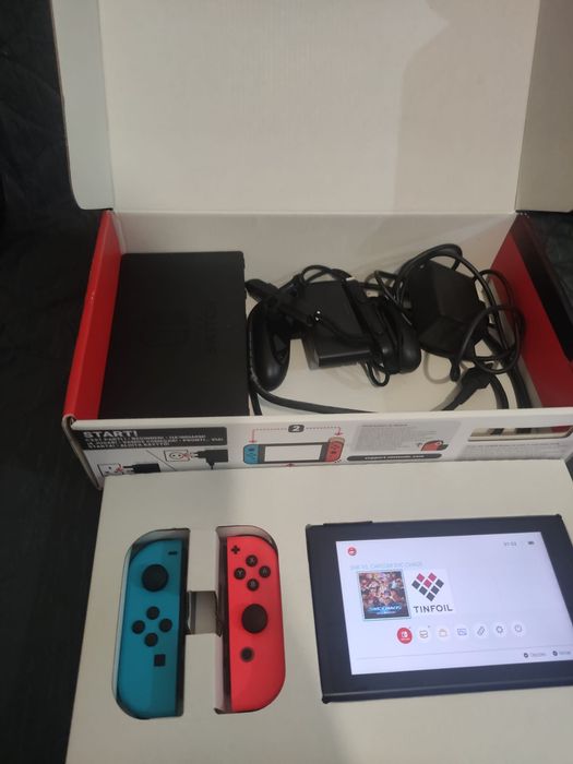 Nintendo switch V2 desbloqueada com chip