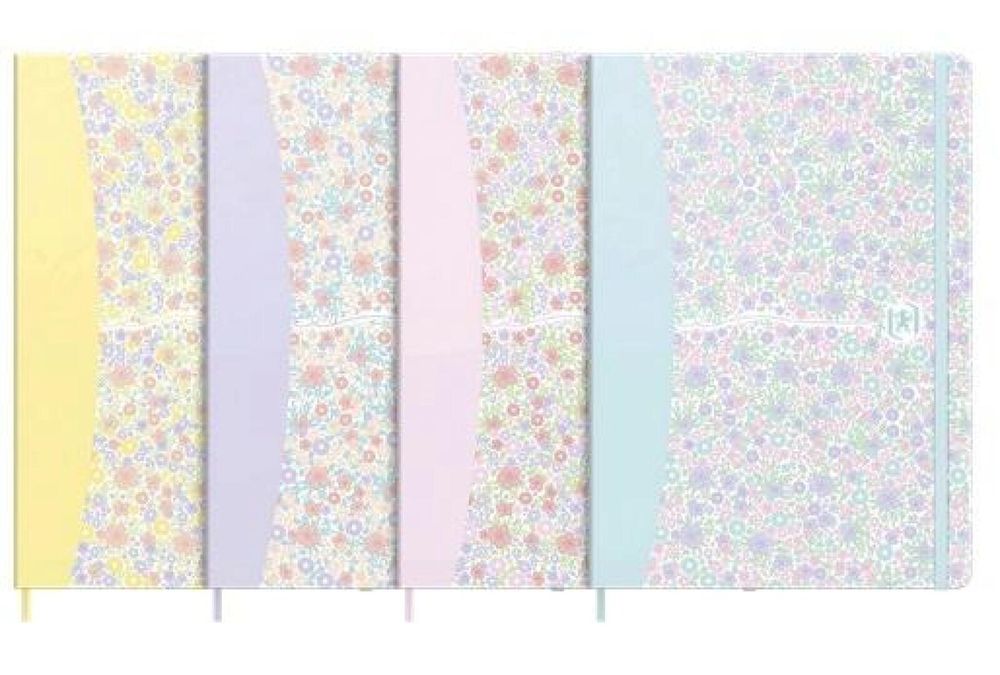 Notatnik A5/80K kratka Floral mix OXFORD Oxford