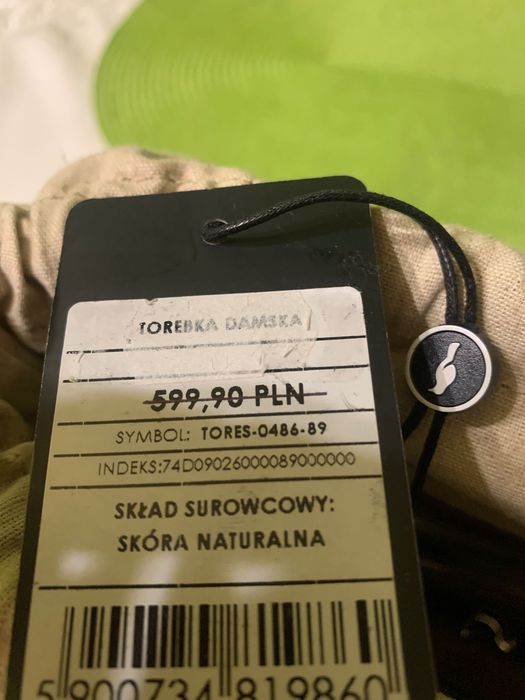 Ochnik torebka skora Nowa