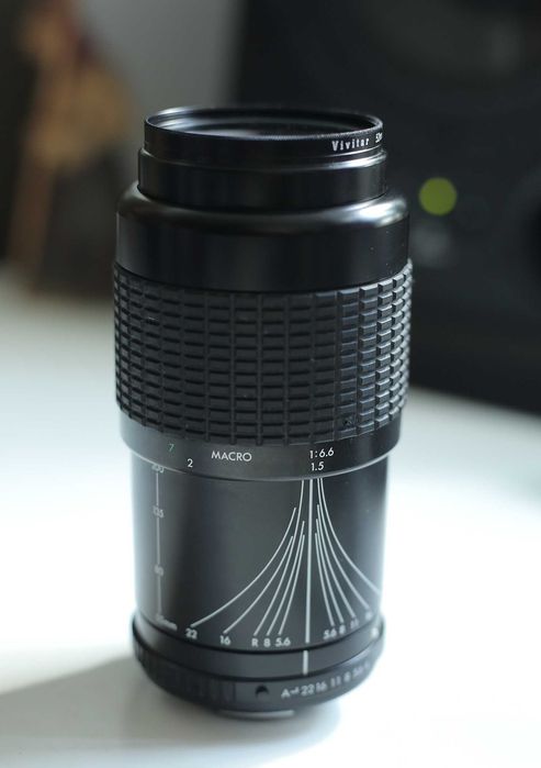 Sigma BIII 55-200mm Macro  f4-5.6 + filtr Vivitar UV