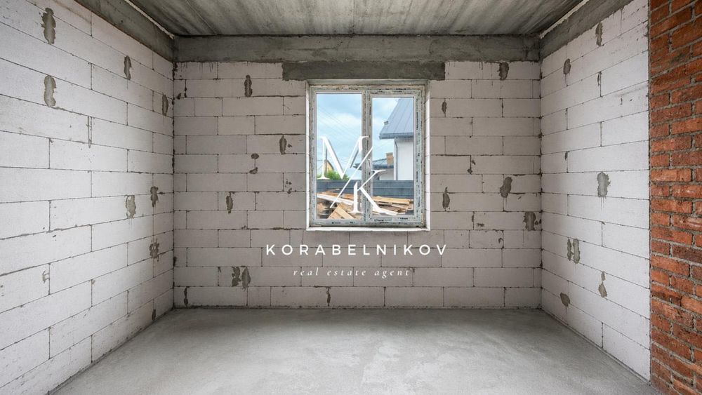 ‼️ Продаж нового будинку 150 м² у Гатному | 6,5 соток | Газ | Озеро 200 м | Без комісії