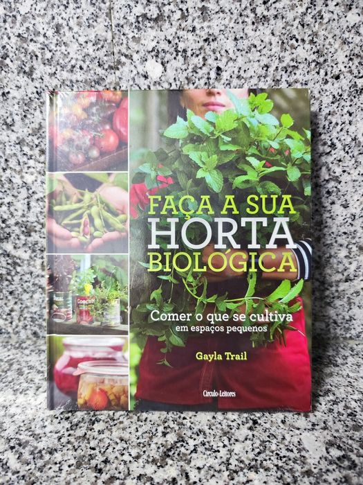 Livro: "Faça a sua Horta Biológica" do Círculo de Leitores