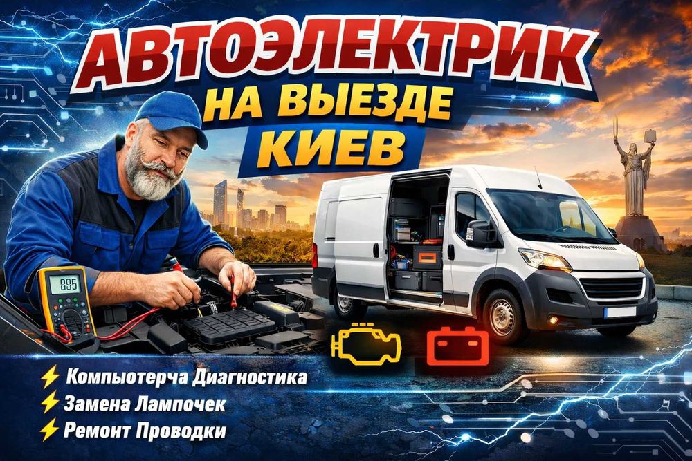Автоэлектрик на выезде Киев
