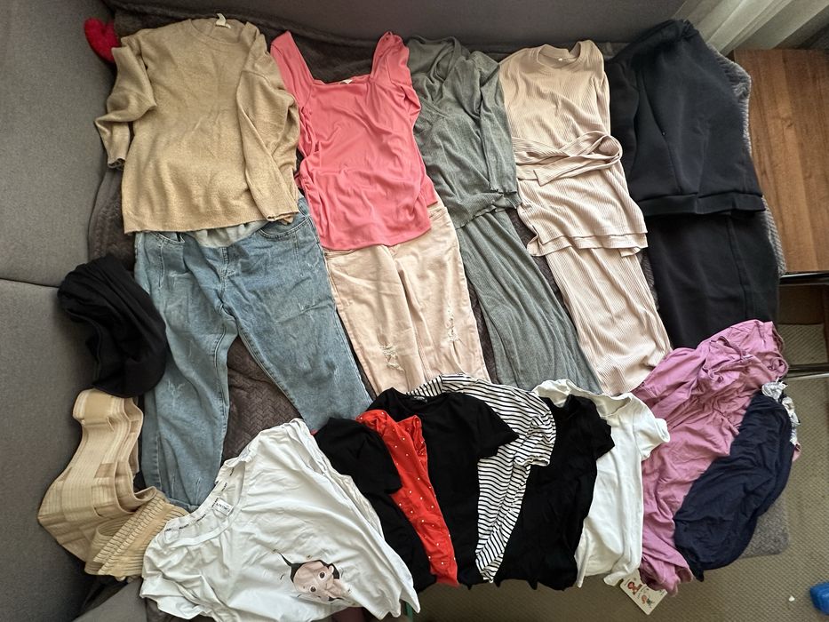 Костюм джинси светр блузка сорочки для вагітних