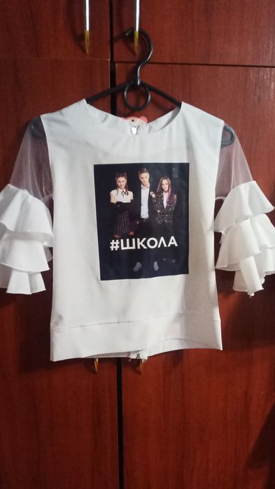 Модна блуза для дівчинки нова 146 розмір