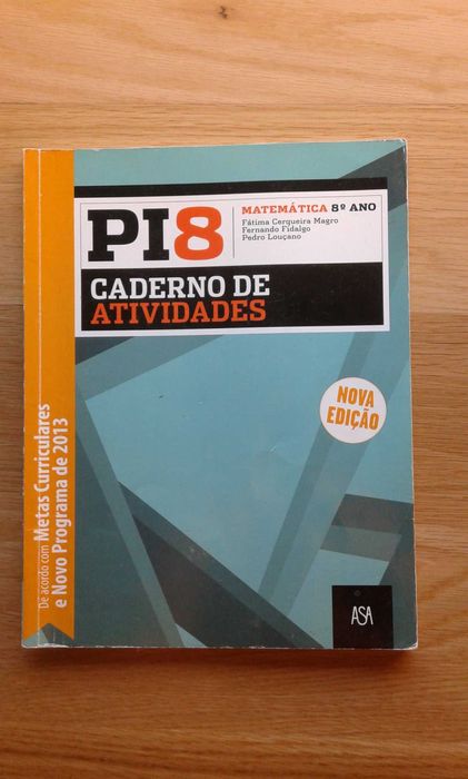 Caderno Atividades PI 8 - 8º ano
