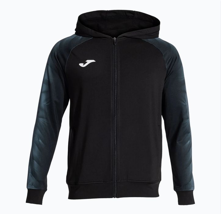 Joma Elite XI Hoodie black/anthracite roz.L