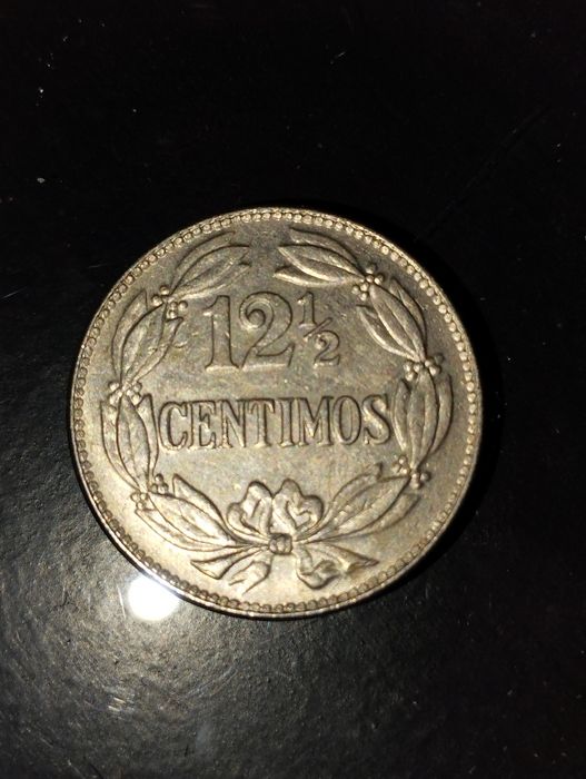 Moedas de 12 1/2 (doze cêntimos e meio) 1958 Venezuela