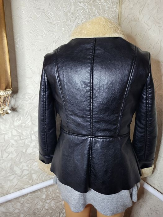 Преміум | італійська шкіряна дублянка Paccia | m