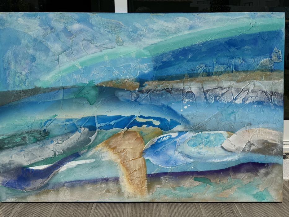 In my tree - obra de arte comtemporanea óleo s/tela