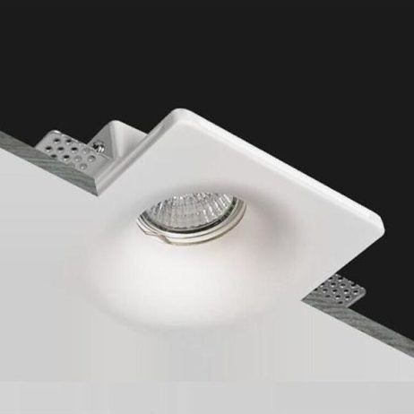 Врізний точковий гіпсовий світильник