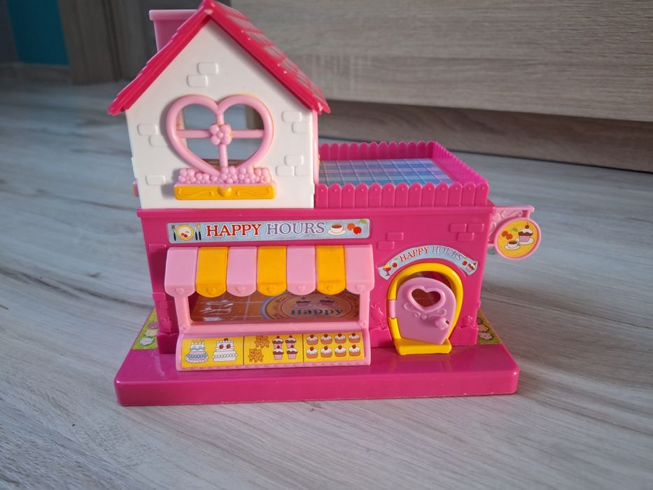 Mini domek kawiarnia mebelki