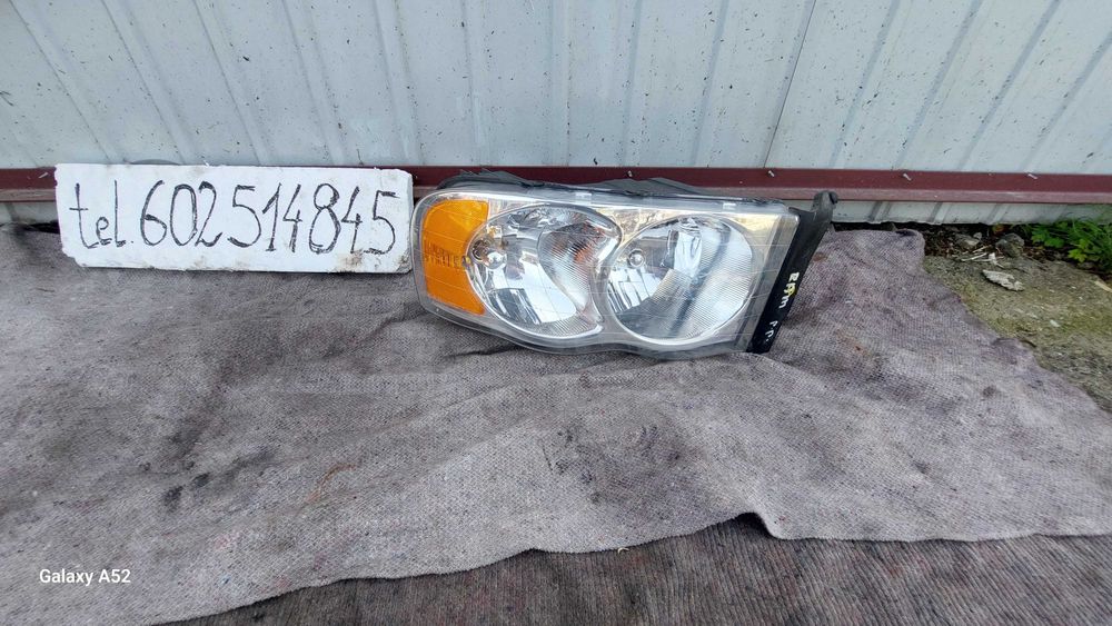 Lampa Przód Przednia Lewa Dodge Ram 02-05r Orygin