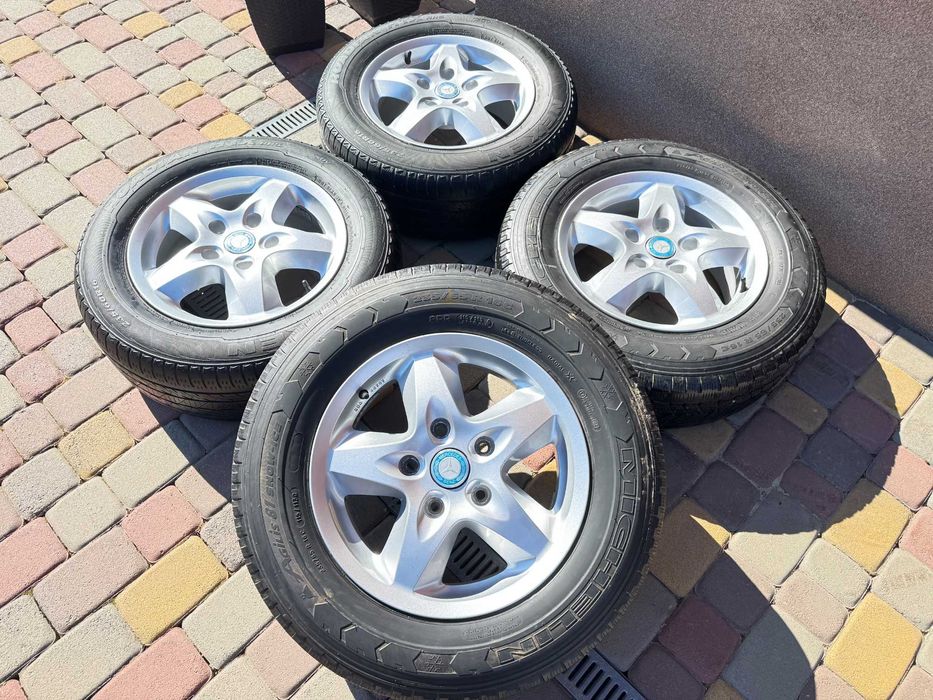 Тітанові діски 5*130 R16 Mercedes Sprinter Volkswagen LT 1250 кг