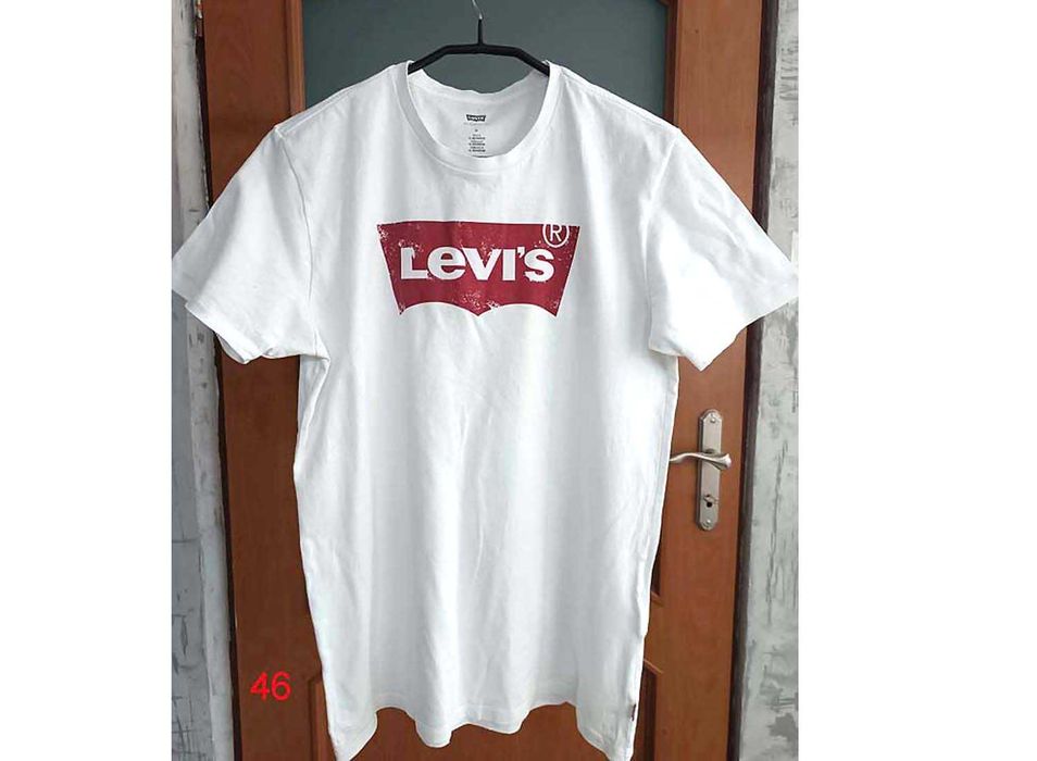Levi's bawełniana koszulka roz M
