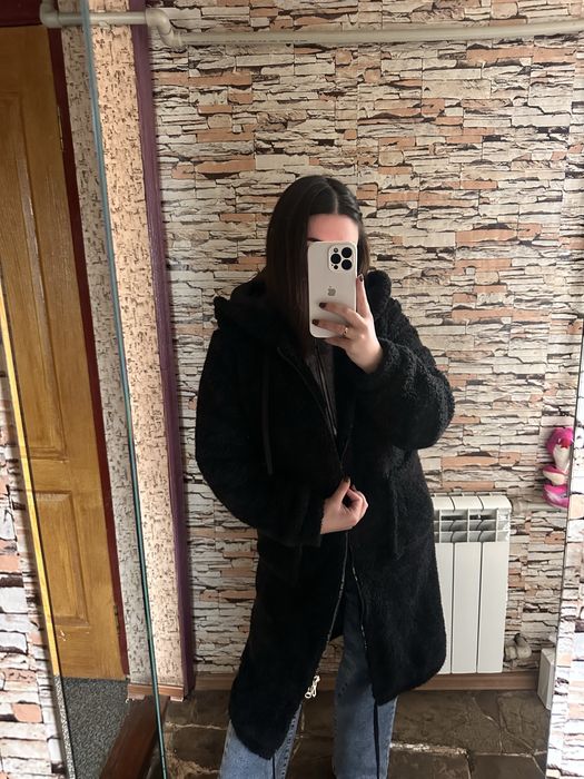 Шуба женская тедди
