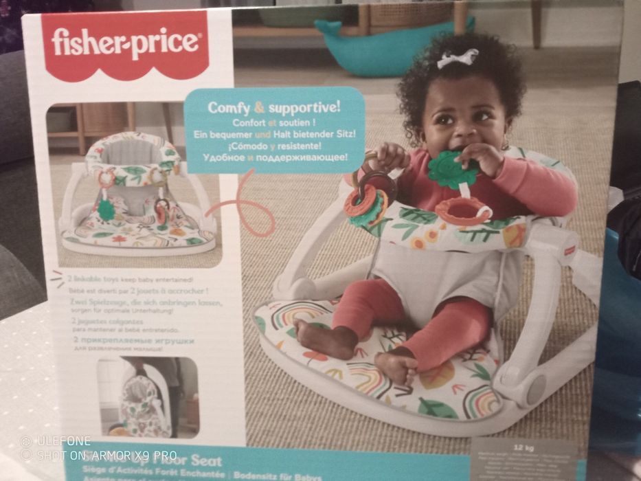 Cadeira aprende a sentar Fisher Price