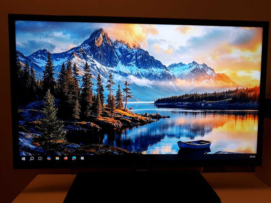 Pack Samsung TV 32” FHD + Monitor 28” 4K – Muito bom estado